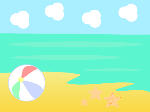 Summer Landscape Art☀︎☀︎