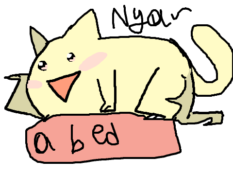∠( ᐛ 」∠)＿ Yer cat stole yer bed.