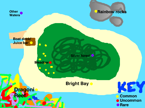 Catakoi Island Map and Hangout Spots