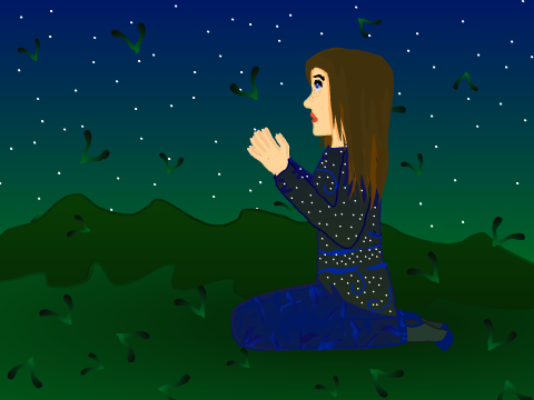 Night time Art.