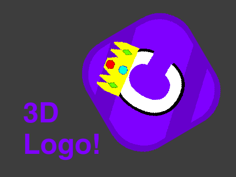 3D Logo @-Castle- edition