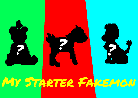 My Fakemon Starters (With Sprites!)