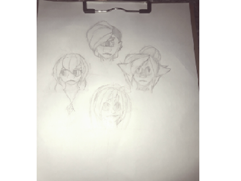 In Progress Sketchy Doodle