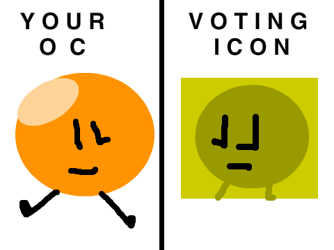 I turn your OC's into BFB Voting Icons! remix