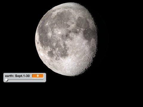 Phases of the Moon (change over time)