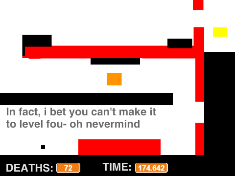 "impossible" platformer