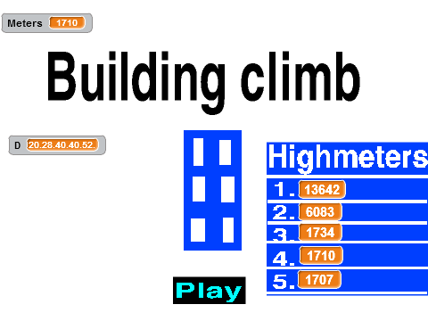 Building Climb with Highmeters