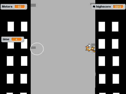 scratch cat run