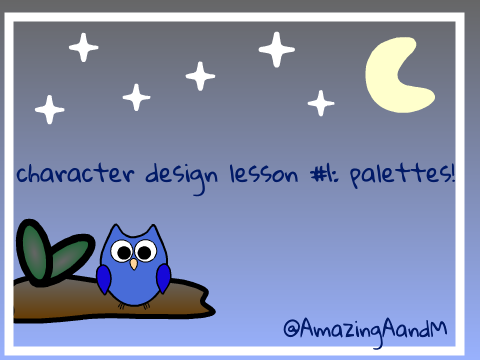 character design lesson #1: palettes 