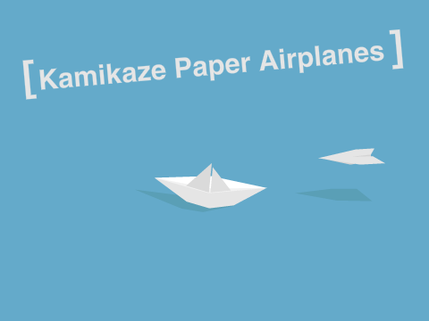 Kamikaze Paper Airplanes (Pen)