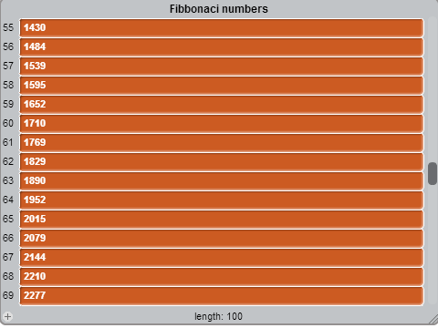 Fibonacci number generator 