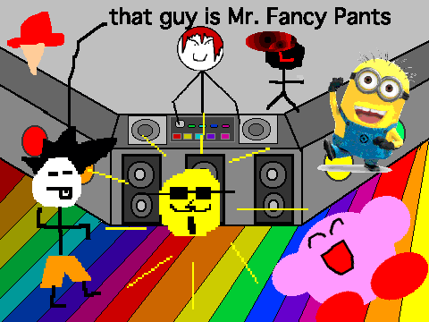 add yourself dancing in a disco