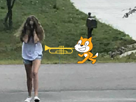 Trumpet Cat