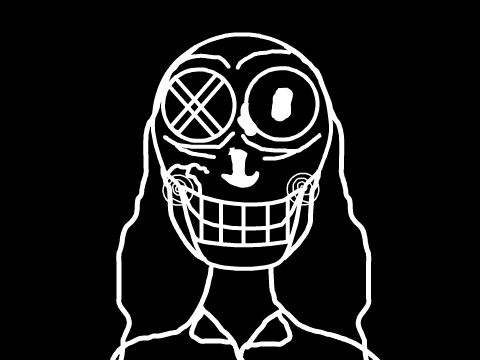 THE MASK OF SINS...