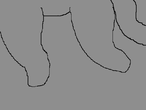 Random old kitty running animation