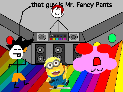 add yourself dancing in a disco
