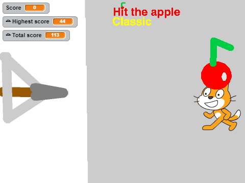 Classic Hit the apple