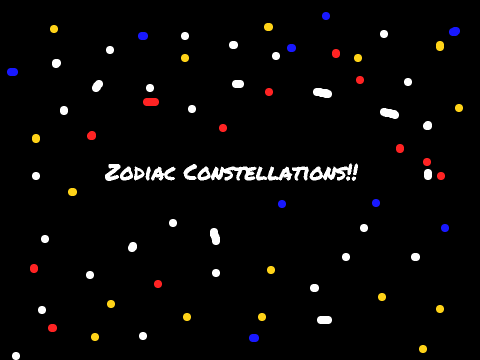 Zodiac Constellations