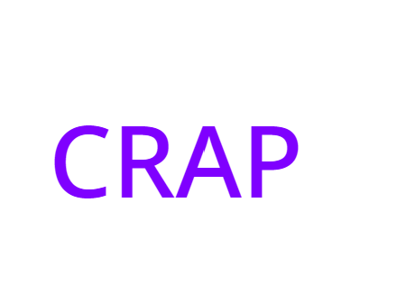crap (the OG that is somehow also a remix)
