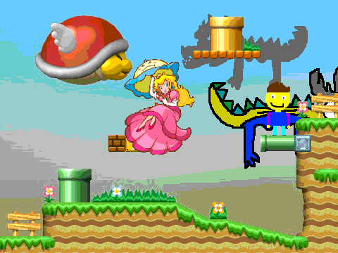 Add yourself having fun in the mushroom kingdom!
