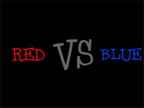 Red Vs Blue Car Battle (2 Player)