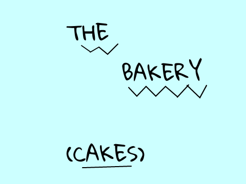 THE BAKERY   (CAKES)
