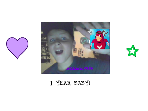 MY 1 YEAR!