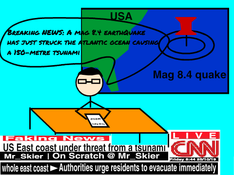 Faking News...(CNN version) A very short clip