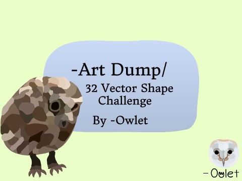 ❀ -Art Dump/32 Vector Shape Challenge ❀