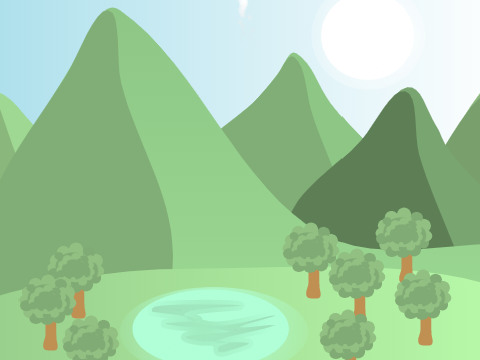 My First Parallax- Spring Mountains