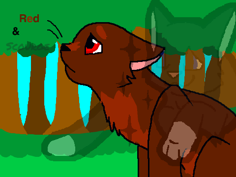Red (My OC) Misses Scourge (Her Father)