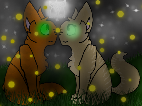Warrior Cat Love CC remix FireStar X SandStorm