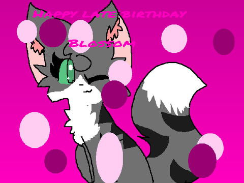 Happy birthday warriorcatslover2 :3