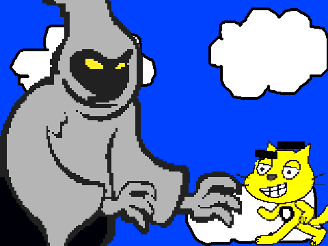 For the Ghoul colouring contest