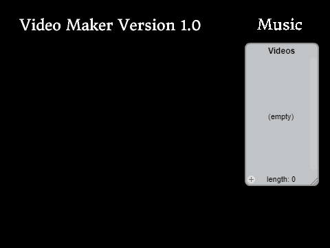 Video Maker Version 1.0