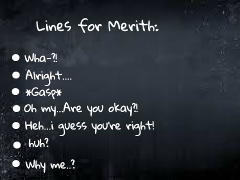 The One With The Lighter || Voice Merith