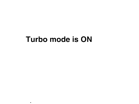 Turbo-Mode Detector!