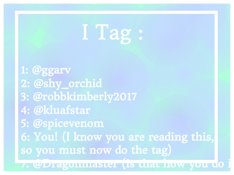 ☆ 40 Random Questions - Tag ☆  remix