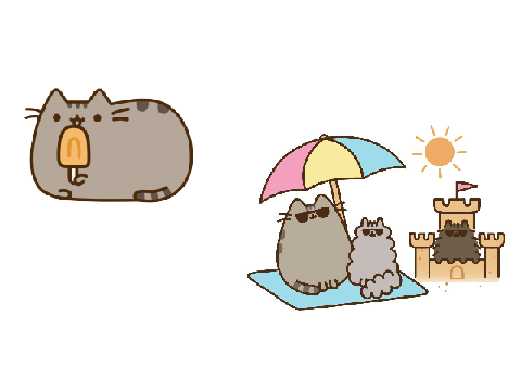 Have a nice rest of your summer from Pusheen!