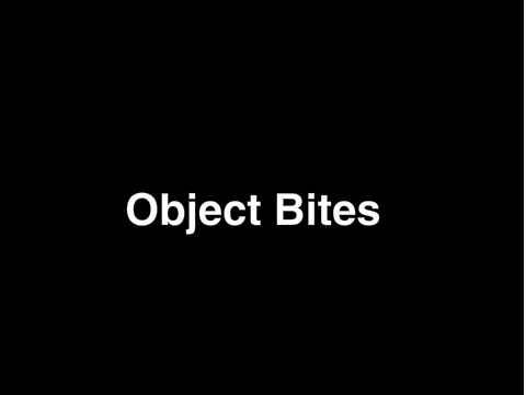 Object Bites sneak peck