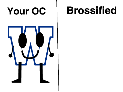 Add your OC here, And I will Brossify it! Blue Bombers