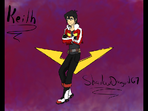 Voltron Keith Drawing