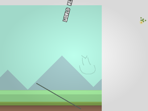 Flappy Bird glitched