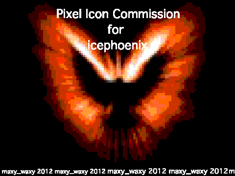 Pixel Icon Commission for icephoenix