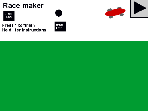 Race Maker game