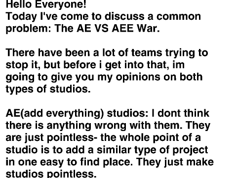 Stop AE vs AAE Wars: Join the Mediators
