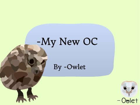 ❀ -My New OC ❀