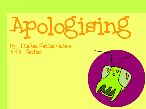 How to Apologise