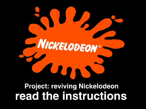 Project: reviving Nickelodeon