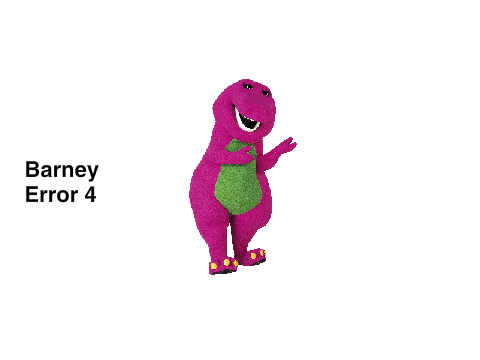 Barney Error 4